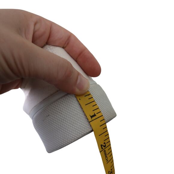 Xhilaration Womens Y2K Chunky Platform Canvas Sneakers Size 7 Off White Lace Up - Picture 10 of 10